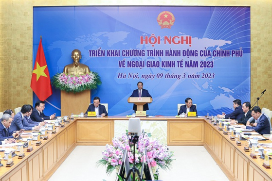 Hội nghị trực tuyến về ngoại giao kinh tế năm 2023