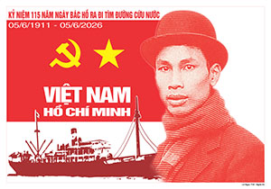 Kỷ niệm 115 năm ngày bác Hồ ra đi tìm đường cứu nước