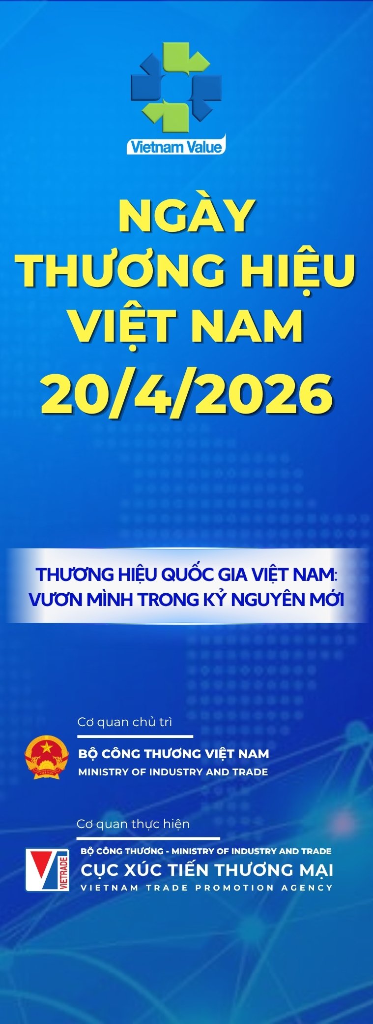 Chào mừng Ngày Thương hiệu Việt Nam 20/4 năm 2026