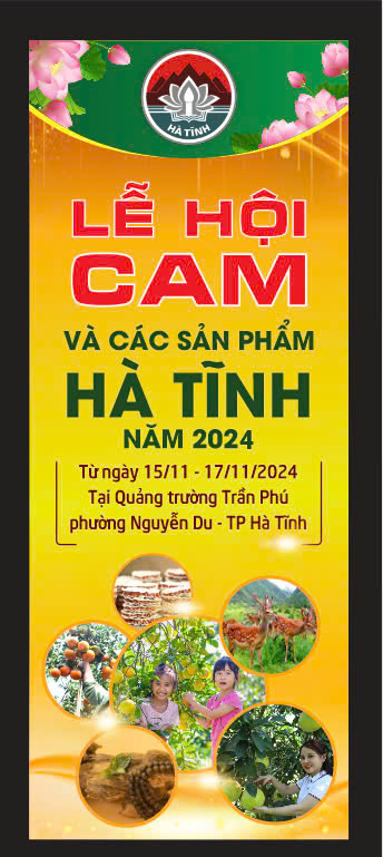 Lễ hội Cam và các sản phẩm Hà Tĩnh năm 2024