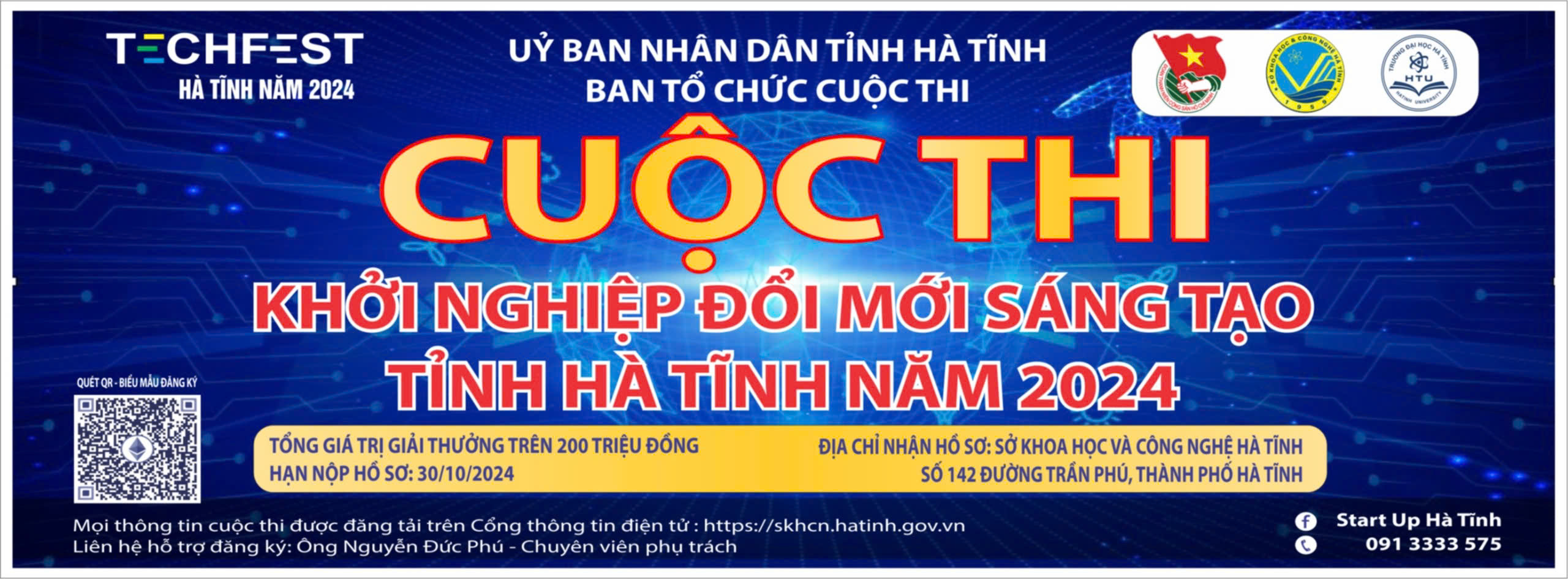 Cuộc thi Khởi nghiệp đổi mới sáng tạo tỉnh Hà Tĩnh năm 2024