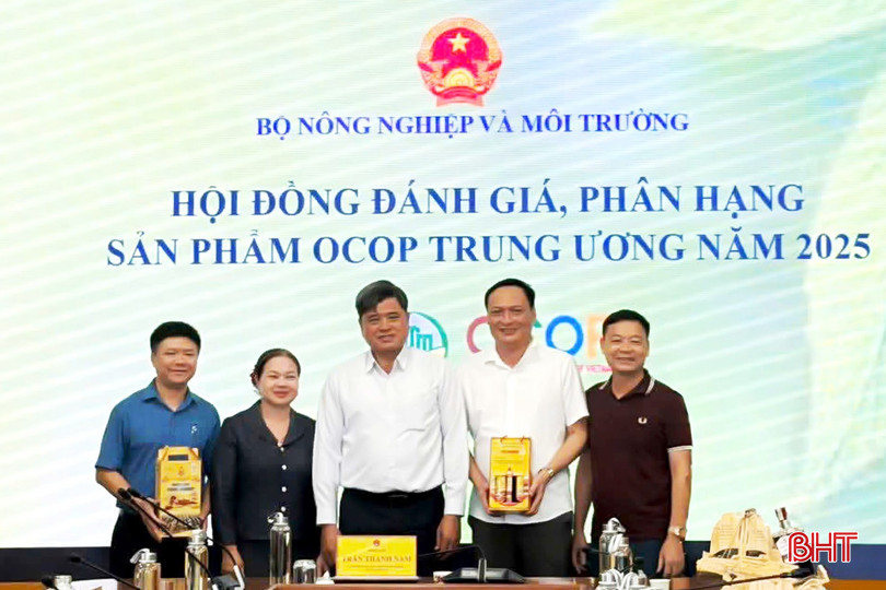 Hà Tĩnh lần đầu tiên có sản phẩm đủ điều kiện công nhận OCOP 5 sao