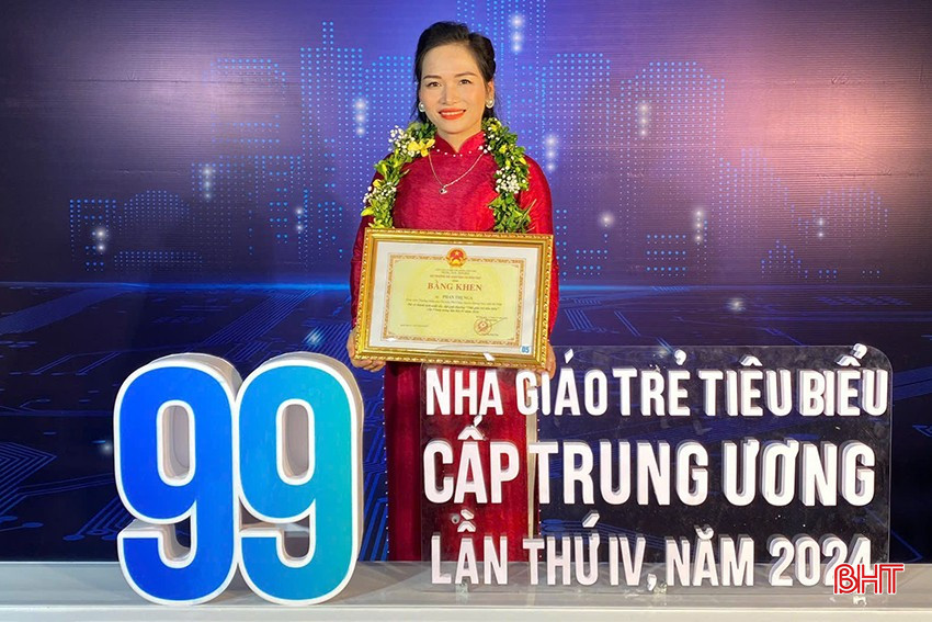 Hà Tĩnh có 3 nhà giáo trẻ được tuyên dương tiêu biểu cấp Trung ương