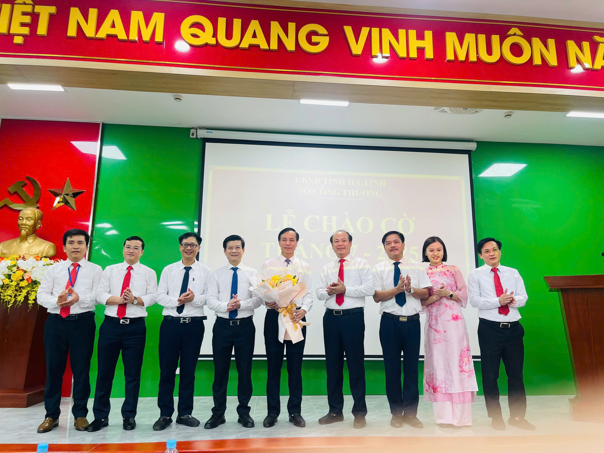 SỞ CÔNG THƯƠNG HÀ TĨNH TIẾP NHẬN GIÁM ĐỐC MỚI