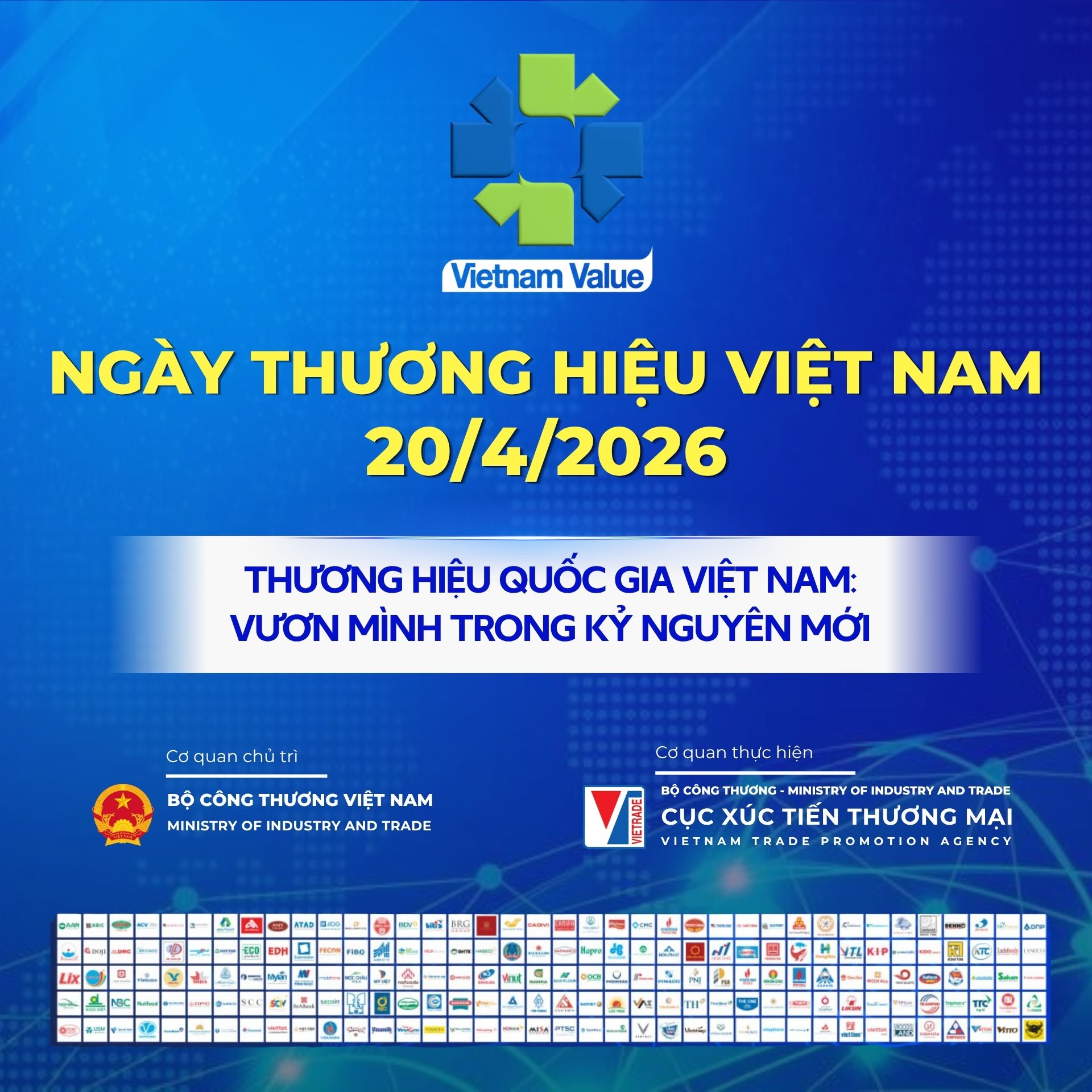 Triển khai Tuần lễ Thương hiệu quốc gia chào mừng Ngày Thương hiệu Việt Nam 20/4 năm 2026