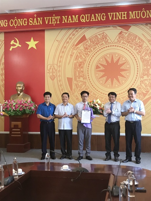 Công bố Quyết định bổ nhiệm Phó Giám đốc Sở Công Thương tỉnh Hà Tĩnh