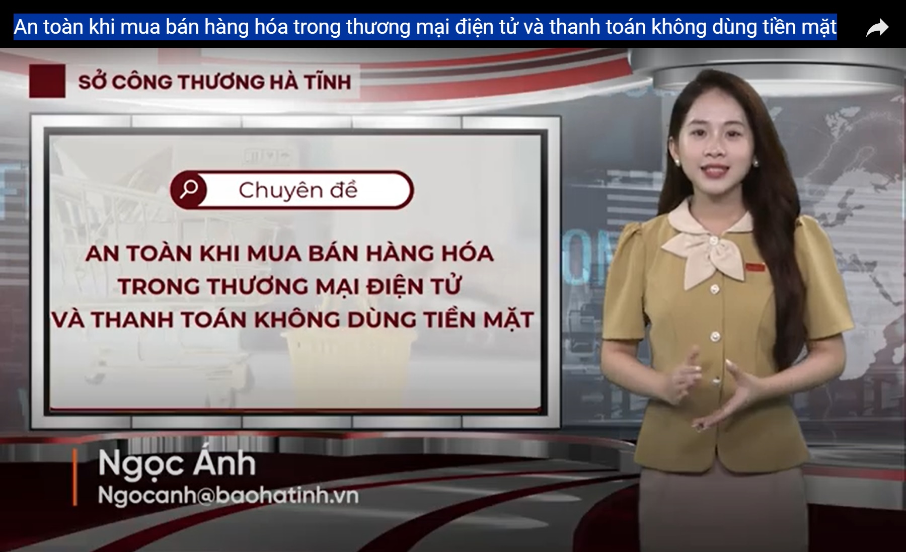 An toàn khi mua bán hàng hóa trong thương mại điện tử và thanh toán không dùng tiền mặt