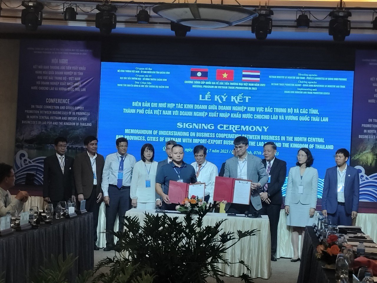 Cơ hội hợp tác của Doanh nghiệp Hà Tĩnh tại Hội nghị kết nối giao thương giữa doanh nghiệp 6 tỉnh khu vực Bắc Trung bộ của Việt Nam với doanh nghiệp xuất, nhập khẩu nước CHDCND Lào và Vương quốc Thái Lan