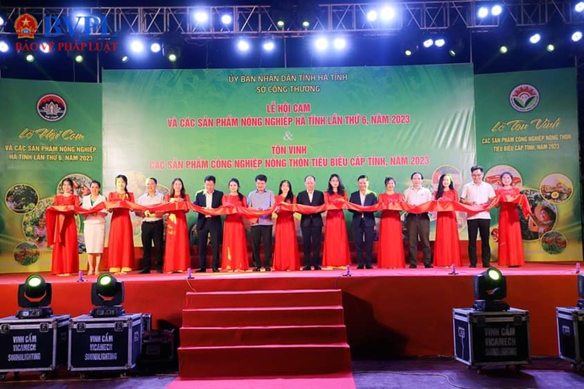 Hà Tĩnh: Tưng bừng lễ hội cam và các sản phẩm nông nghiệp