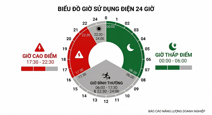 Quyết định 963/QĐ-BCT: Khung giờ phát điện mới và bài toán tối ưu chi phí cho doanh nghiệp