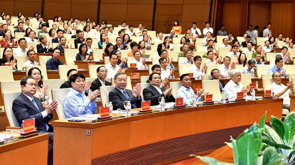 Toàn văn phát biểu của Tổng Bí thư Tô Lâm tại Hội nghị toàn quốc quán triệt, triển khai Nghị quyết số 66 và Nghị quyết số 68