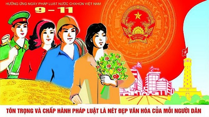 Hướng tới ngày Pháp luật Nước Cộng hòa xã hội chủ nghĩa Việt Nam -  ngày 09/11/2021