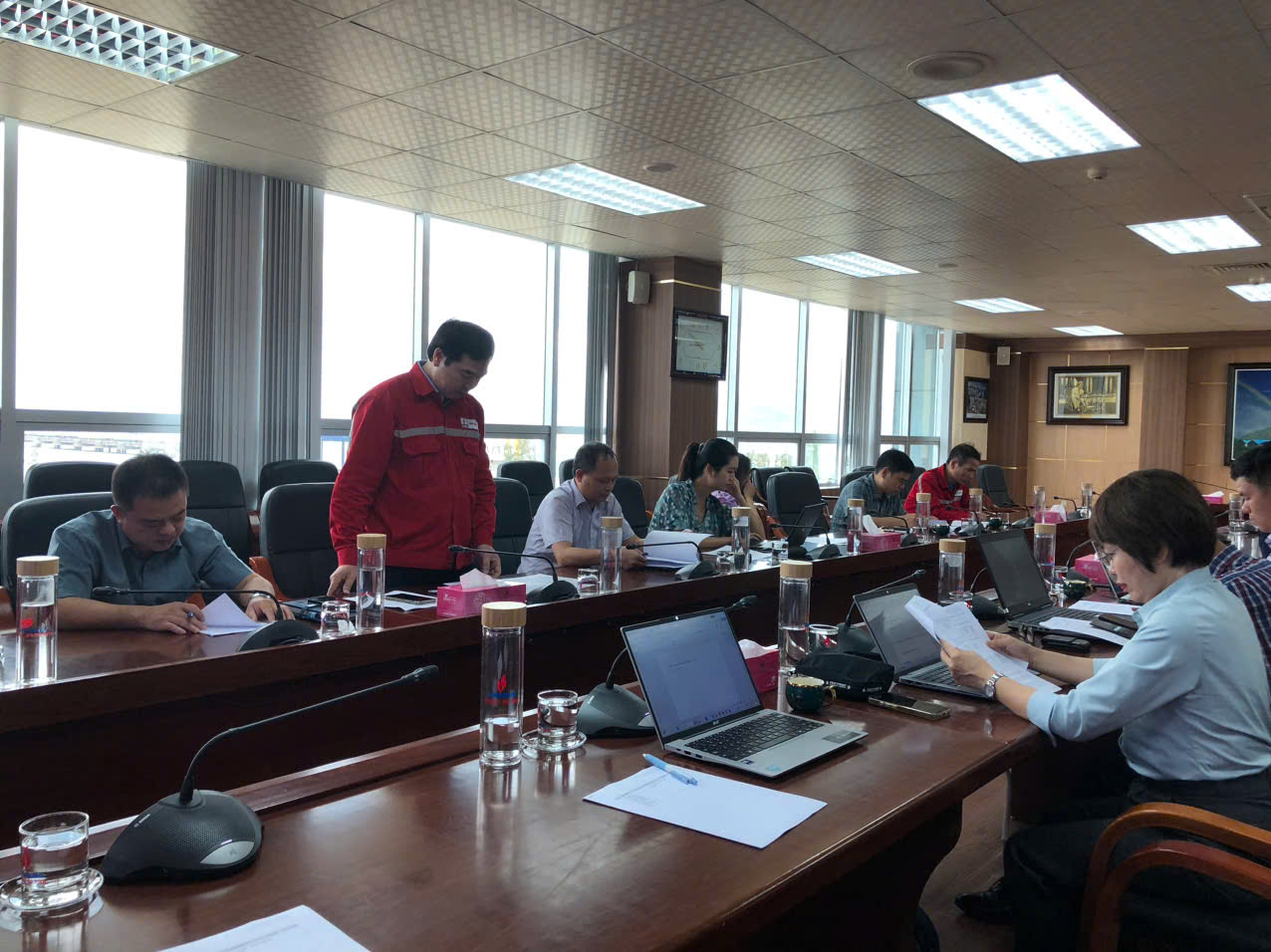 Đoàn công tác của Bộ Công Thương kiểm tra, giám sát việc thực hiện Đề án xử lý, tiêu thụ tro xỉ tại Nhà máy Nhiệt điện Vũng Áng 1