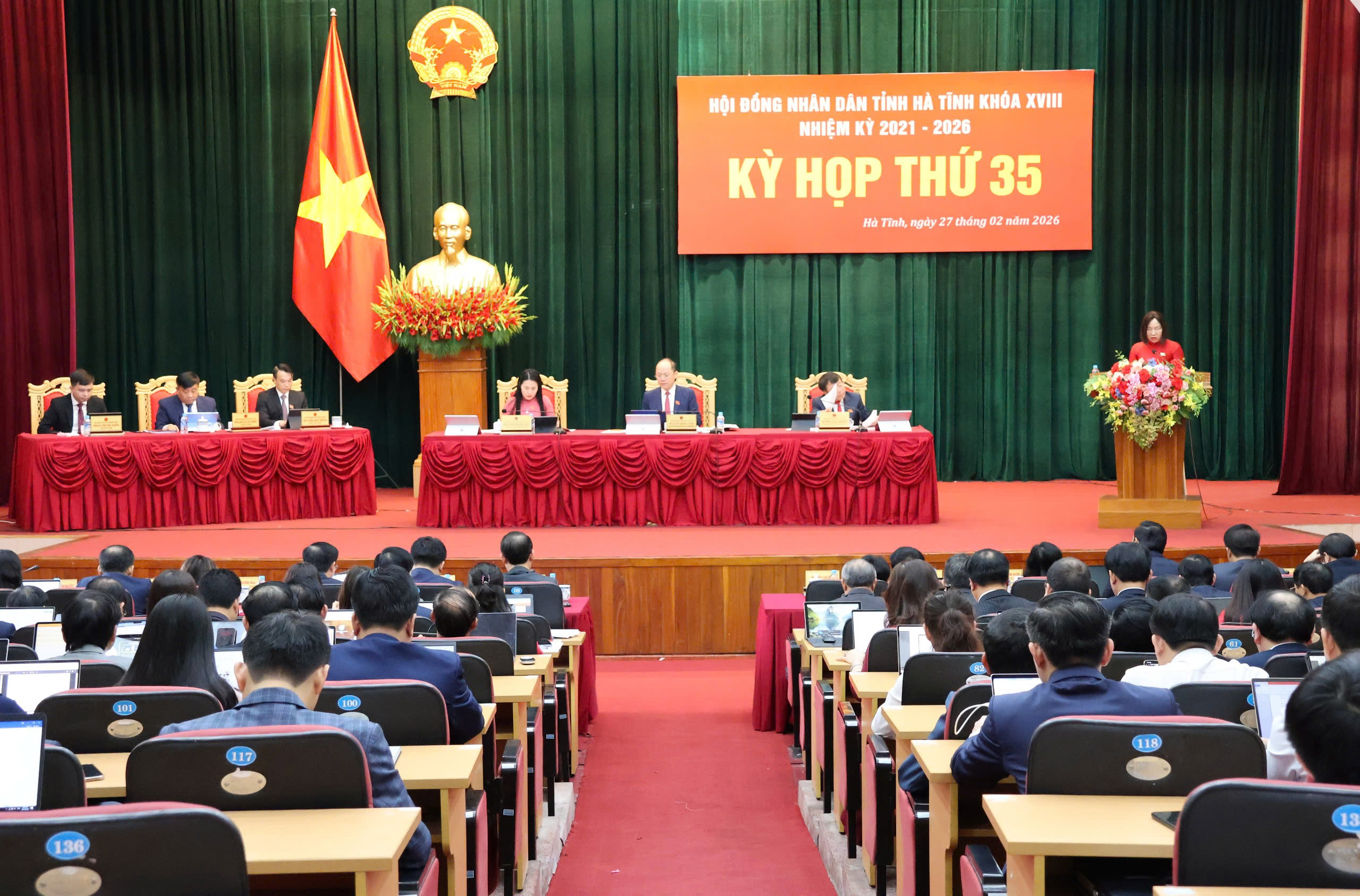 Kỳ họp thứ 35 HĐND tỉnh Hà Tĩnh: Quyết nghị nhiều nội dung về đầu tư công và chuyển mục đích sử dung rừng